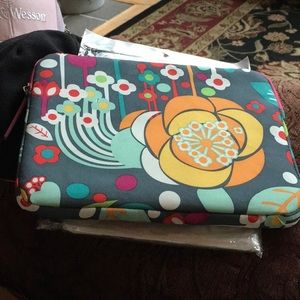 Colorful padded zippered iPad case